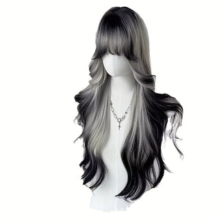  Ombre Elegance: 20-Inch Curly Wig cashymart