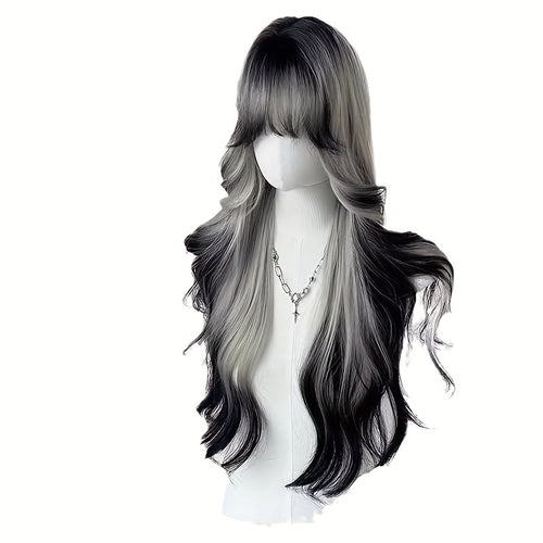  Ombre Elegance: 20-Inch Curly Wig cashymart
