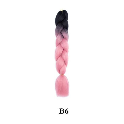  Ombre Jumbo Braiding Hair Extension 24 Inch cashymart