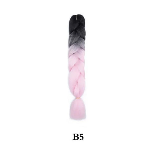  Ombre Jumbo Braiding Hair Extension 24 Inch cashymart