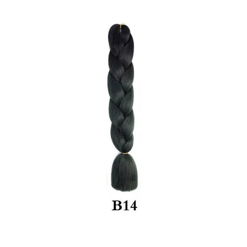  Ombre Jumbo Braiding Hair Extension 24 Inch cashymart