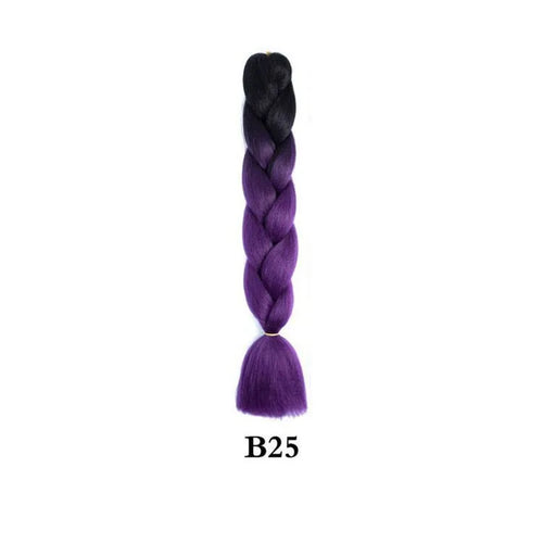  Ombre Jumbo Braiding Hair Extension 24 Inch cashymart