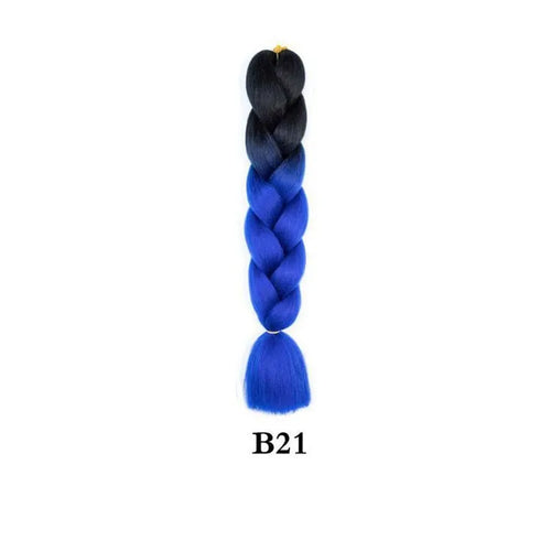  Ombre Jumbo Braiding Hair Extension 24 Inch cashymart