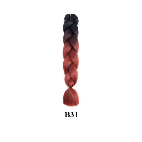  Ombre Jumbo Braiding Hair Extension 24 Inch cashymart