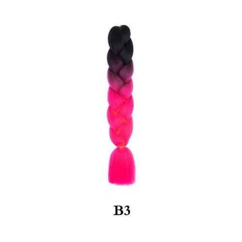  Ombre Jumbo Braiding Hair Extension 24 Inch cashymart