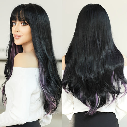  Ombre Purple Party Wig cashymart