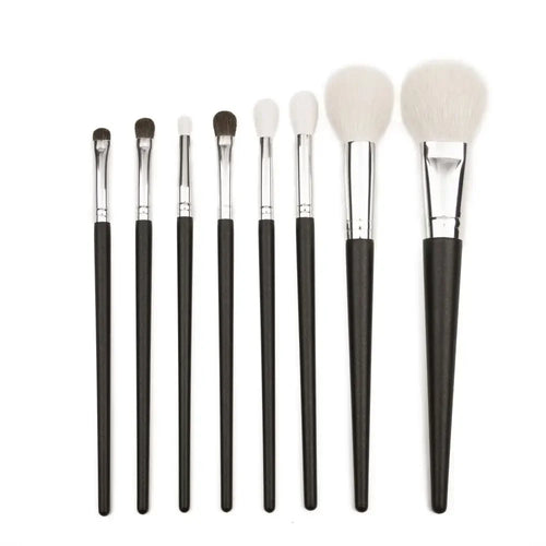  One Orchid 8 Pcs Goat Hair Makeup Brushes cashymart