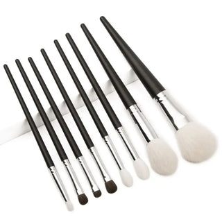  One Orchid 8 Pcs Goat Hair Makeup Brushes cashymart