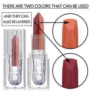  Orange Lipstick Gloss Silky Smooth Matte cashymart