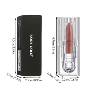  Orange Lipstick Gloss Silky Smooth Matte cashymart