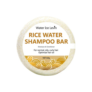  Organic Rice Shampoo Soap Bar 60g for Hair Growth cashymart