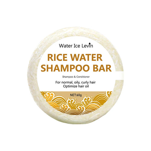  Organic Rice Shampoo Soap Bar 60g for Hair Growth cashymart
