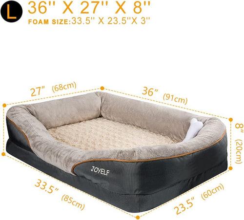  Orthopedic Memory Foam Dog Bed cashymart