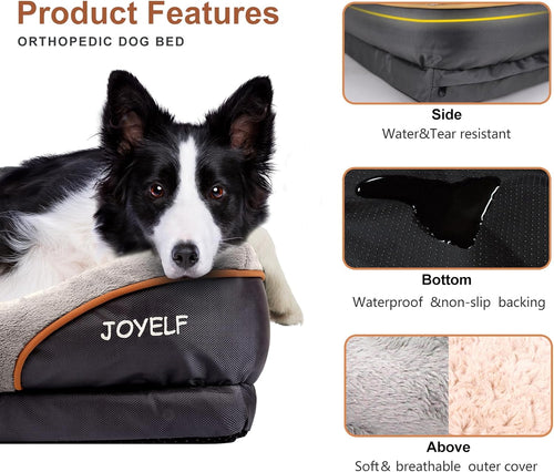  Orthopedic Memory Foam Dog Bed cashymart