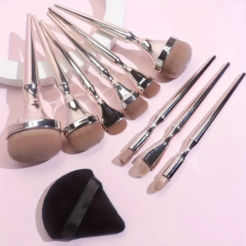  Oval Makeup Brush Set cashymart