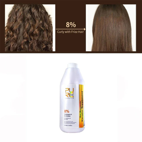  PURC Brazilian Keratin Hair Treatment for Curly Hair cashymart