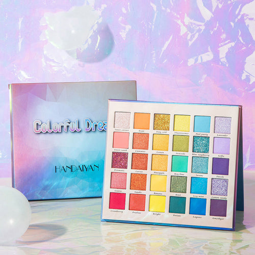  Pearlescent Matte Glitter 30-Color Eyeshadow Palette cashymart