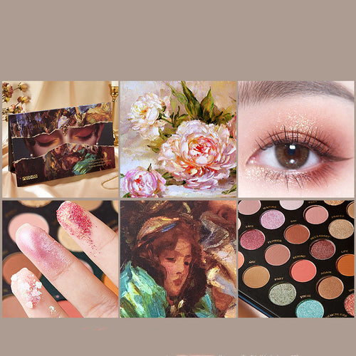  Pearly Earth Color Multi-color Eyeshadow Palette cashymart