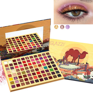  Pearly Matte Warm Eyeshadow Palette cashymart