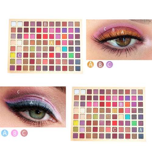  Pearly Matte Warm Eyeshadow Palette cashymart