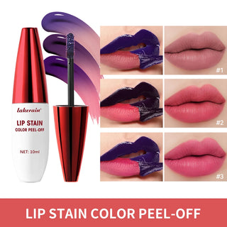  Peel Off Matte Lipstick for Lips 24 Hours Waterproof Long Lasting cashymart