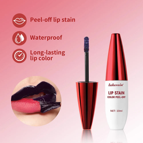 Peel Off Matte Lipstick for Lips 24 Hours Waterproof Long Lasting cashymart