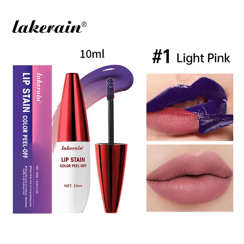  Peel Off Matte Lipstick for Lips 24 Hours Waterproof Long Lasting cashymart