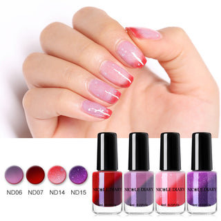  Peelable Glitter Nail Polish Color-changing cashymart