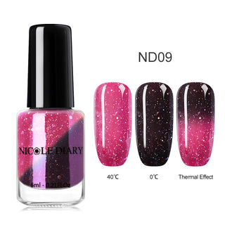  Peelable Glitter Nail Polish Color-changing cashymart