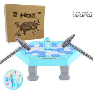  Penguin Ice-breaking Board Game for Parent-child Interaction and Education cashymart