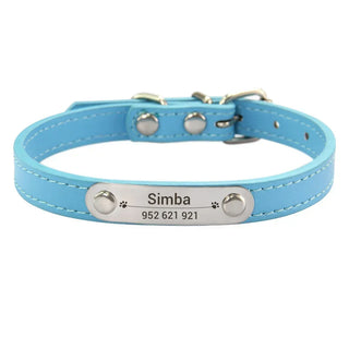  Personalized Pink Dog Collar with ID Carving cashymart