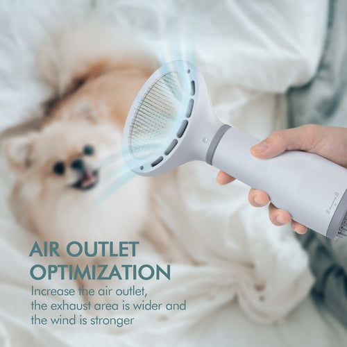  Pet Dog Hair Dryer Grooming Dryer Slicker Brush cashymart