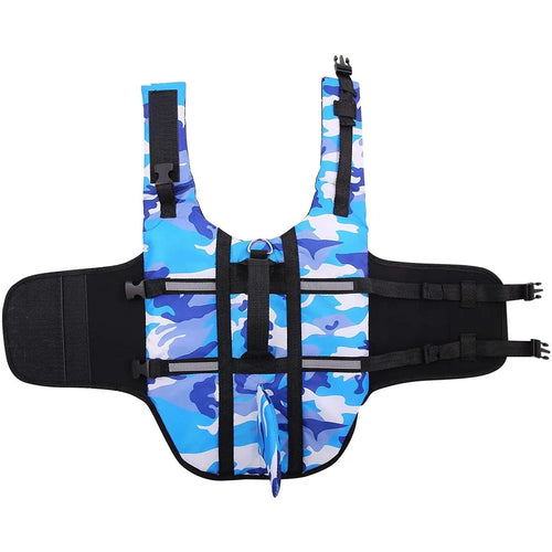  Pet Dog Life Jacket Shark Swim Vest cashymart