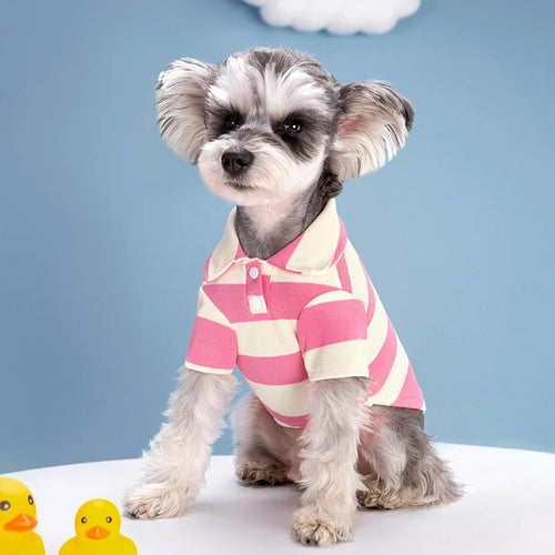  Pet Dog Polo Shirt Summer Casual Wear cashymart