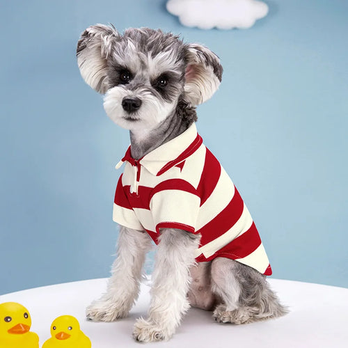  Pet Dog Polo Shirt Summer Casual Wear cashymart