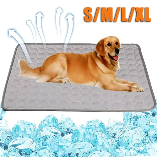  Pet Ice Silk Cooling Mat for Dogs and Cats cashymart