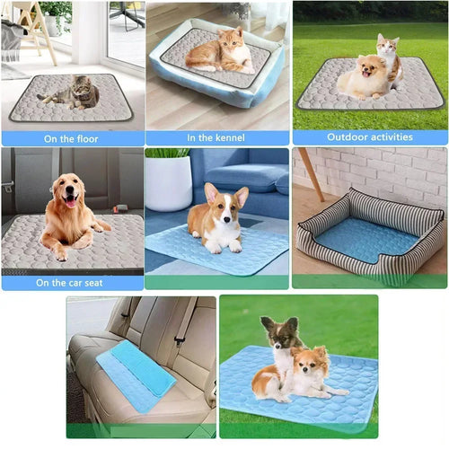  Pet Ice Silk Cooling Mat for Dogs and Cats cashymart