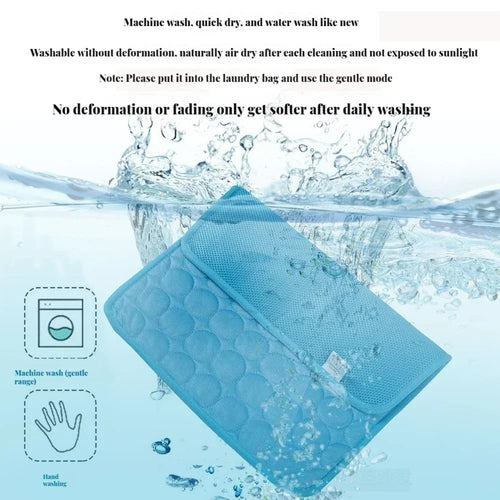  Pet Ice Silk Cooling Mat for Dogs and Cats cashymart