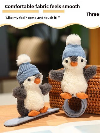  Pet Plush Jellycat Skateboarding Penguin Toy cashymart