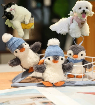  Pet Plush Jellycat Skateboarding Penguin Toy cashymart