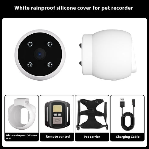  Pet Tracker Collar Dogs And Cats  Recording Camera cashymart