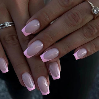  Pink Love Fake Nails cashymart