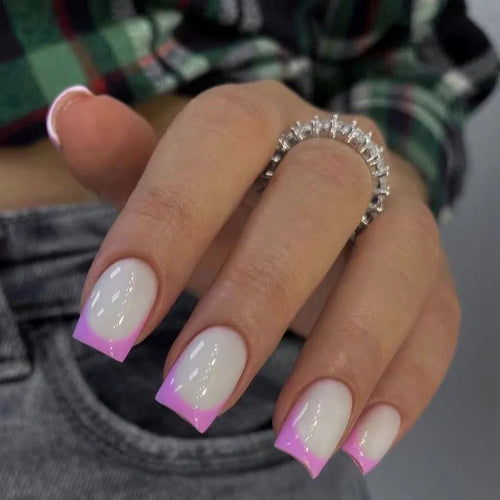  Pink Love Fake Nails cashymart