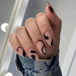  Pink Love Fake Nails cashymart