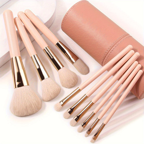  Pink Makeup Brush Set cashymart