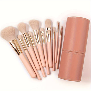  Pink Makeup Brush Set cashymart
