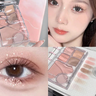  Pinky Heart Gege Bear Eyeshadow Palette cashymart
