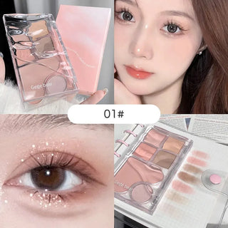  Pinky Heart Gege Bear Eyeshadow Palette cashymart
