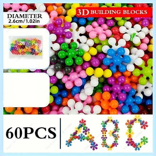  Plum Blossom 3D Building Blocks Set cashymart