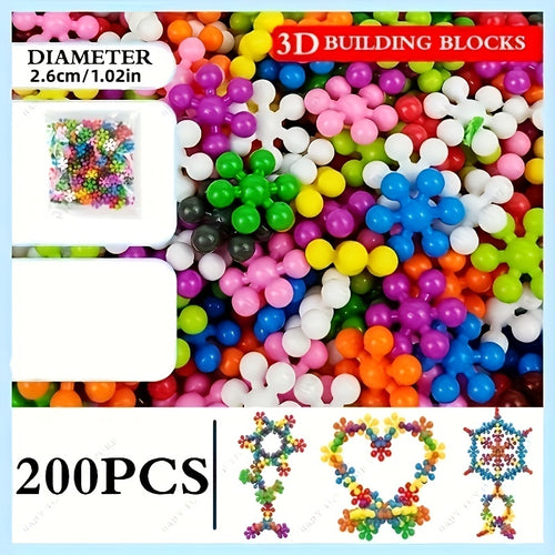  Plum Blossom 3D Building Blocks Set cashymart